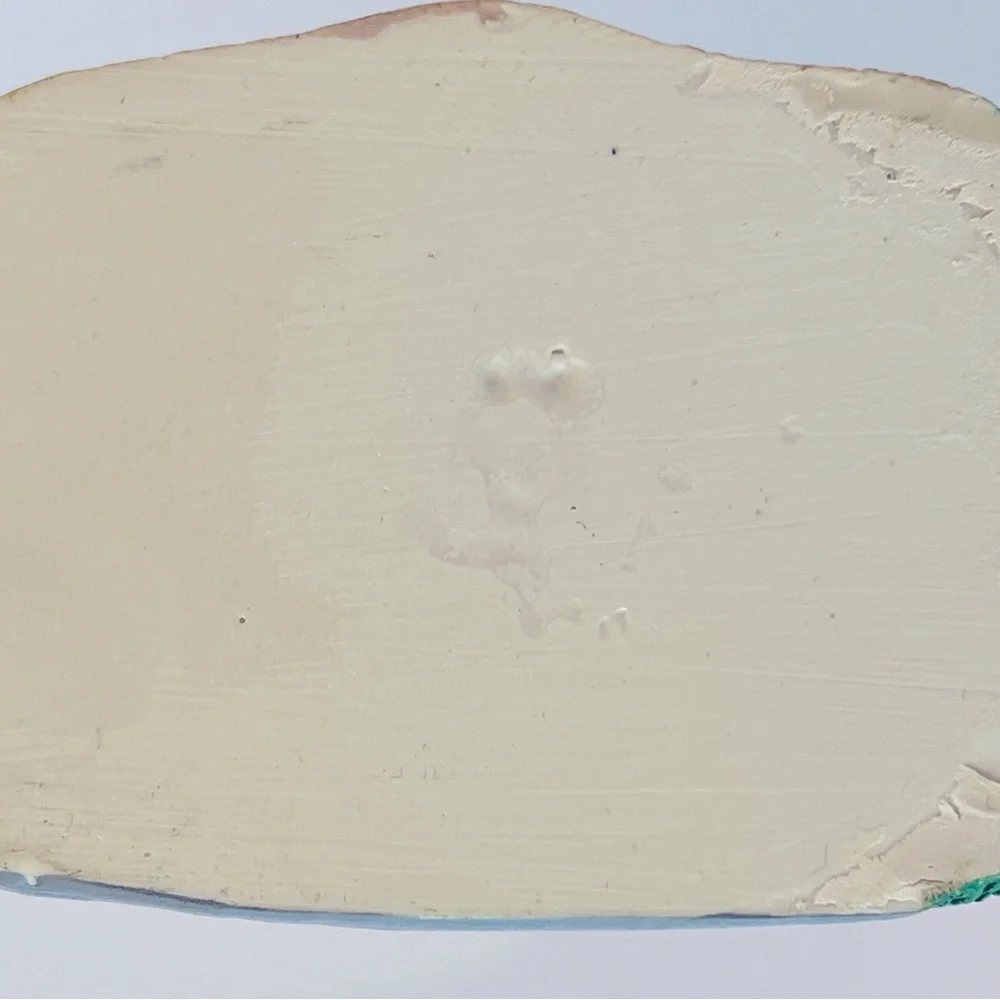 Vintage Malden Resin Baseball Bear Swinging a Bat Photo Frame. Fits 2.5 x 3.5.